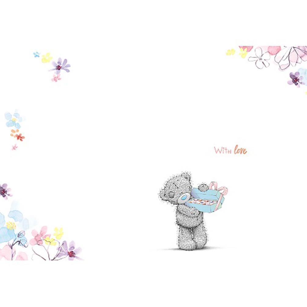 Tatty Teddy Sat With Chocolates Me to You Bear Birthday Card Extra Image 1